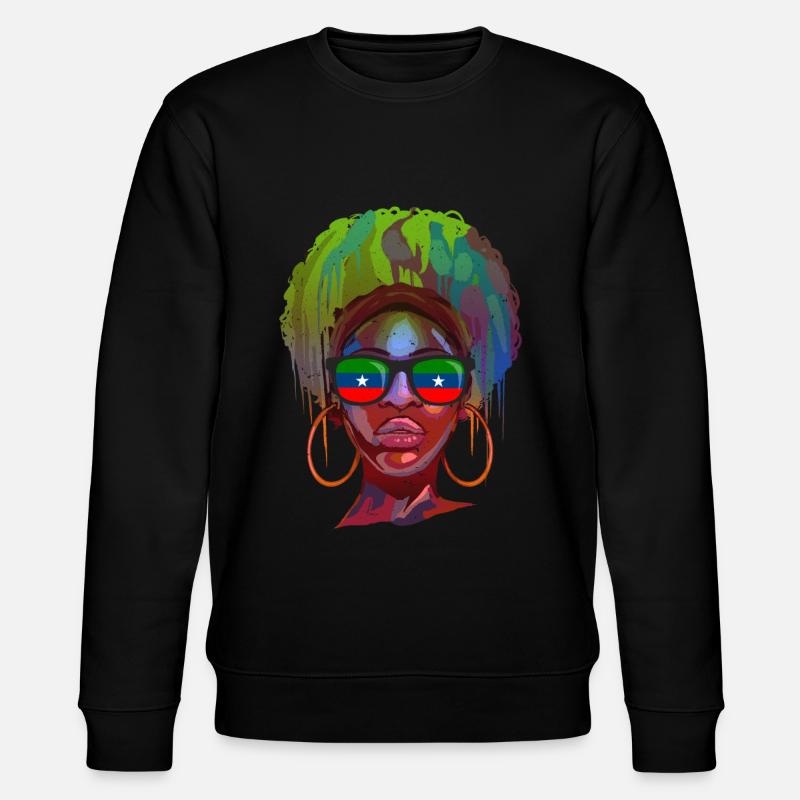 Ogaden - Stanley/Stella Unisex Bio-Sweatshirt CHANGER  - Schwarz