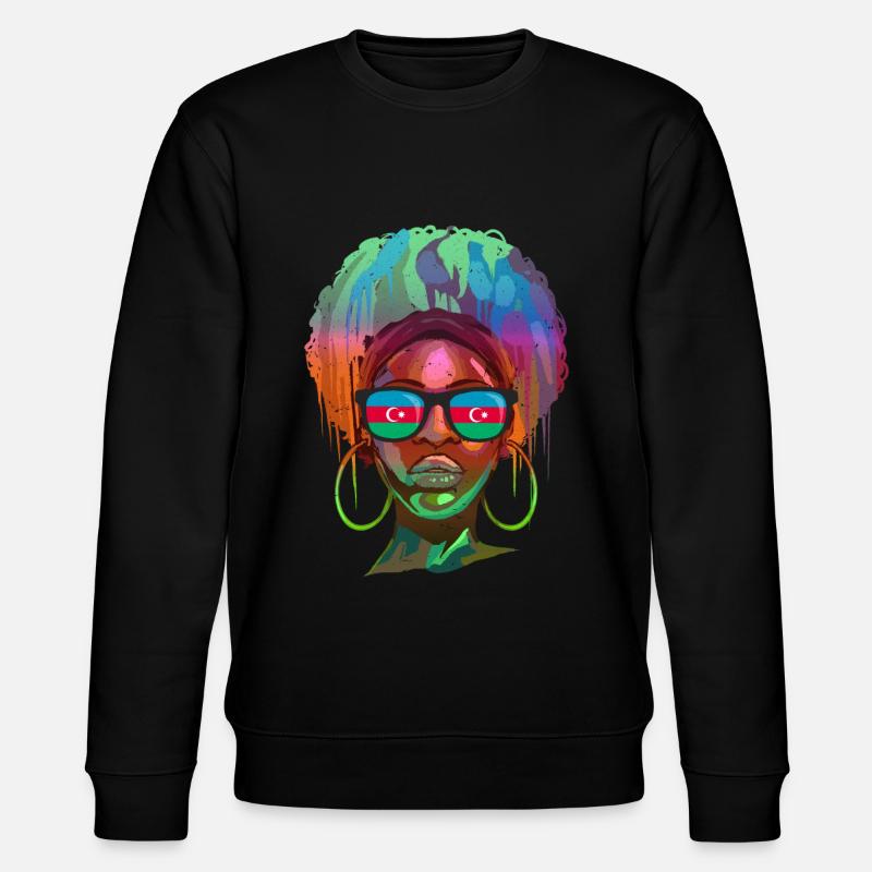 Azerbaïdjan - Sweat bio CHANGER Stanley/Stella Unisexe - noir