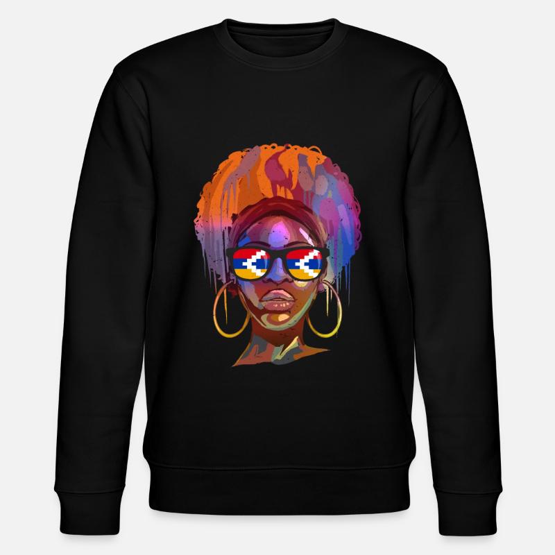 Haut-Karabakh - Sweat bio CHANGER Stanley/Stella Unisexe - noir