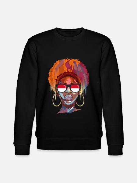 Indonesia - Stanley/Stella CHANGER Unisex Organic Sweatshirt - black