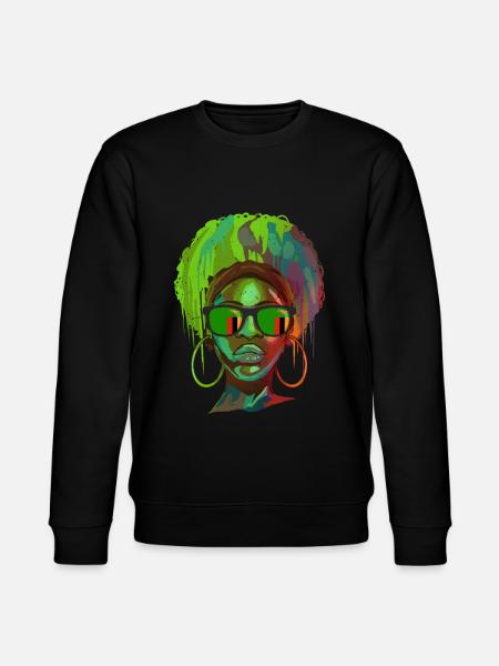 Zambia - Stanley/Stella CHANGER Unisex Organic Sweatshirt - black