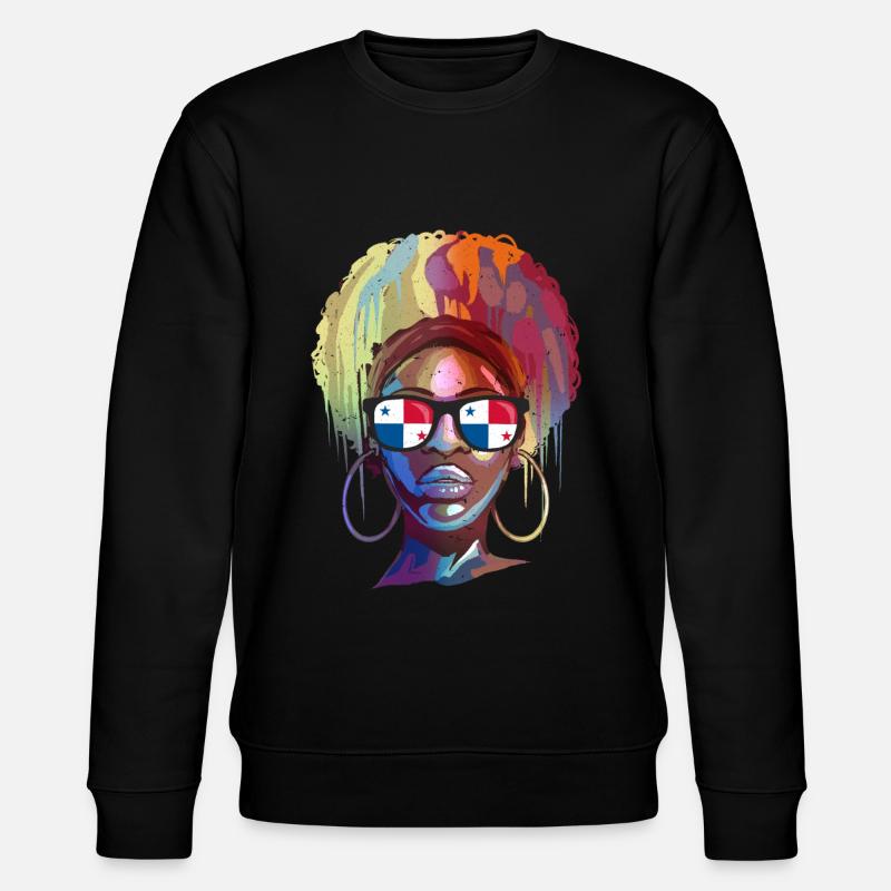 Panama - Sweat bio CHANGER Stanley/Stella Unisexe - noir