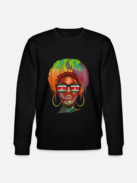 Suriname - Stanley/Stella CHANGER Unisex Organic Sweatshirt - black