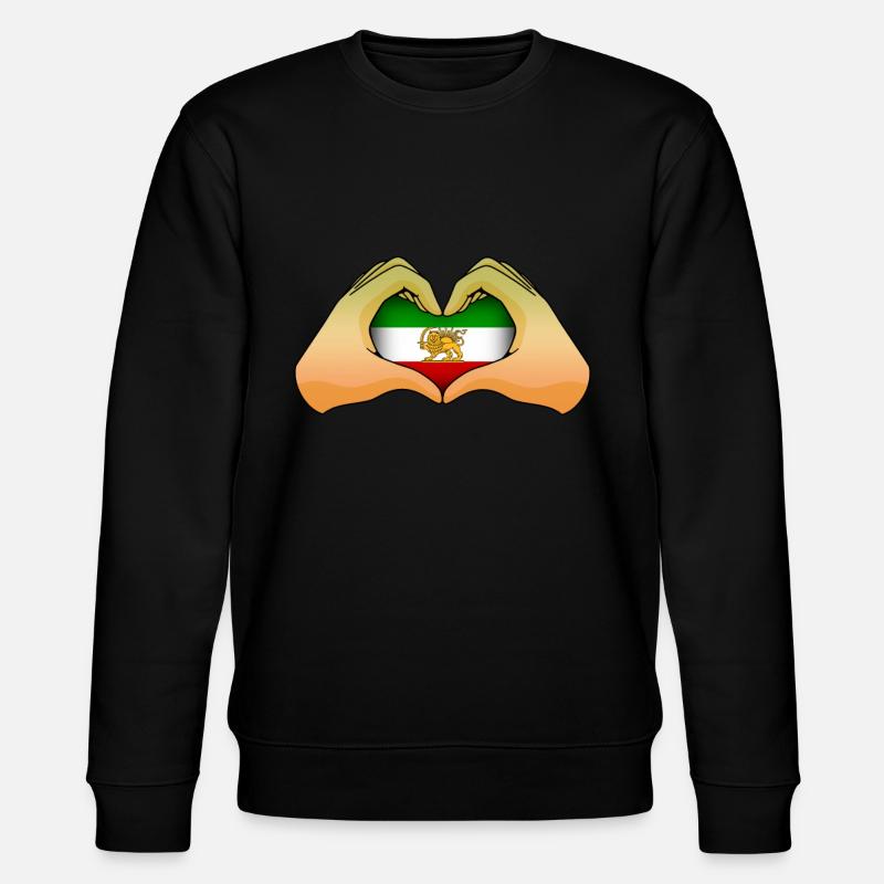 Persien - Stanley/Stella Unisex Bio-Sweatshirt CHANGER  - Schwarz