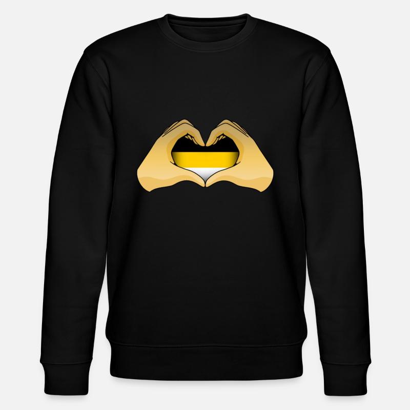 Russisches Kaiserreich - Stanley/Stella Unisex Bio-Sweatshirt CHANGER  - Schwarz