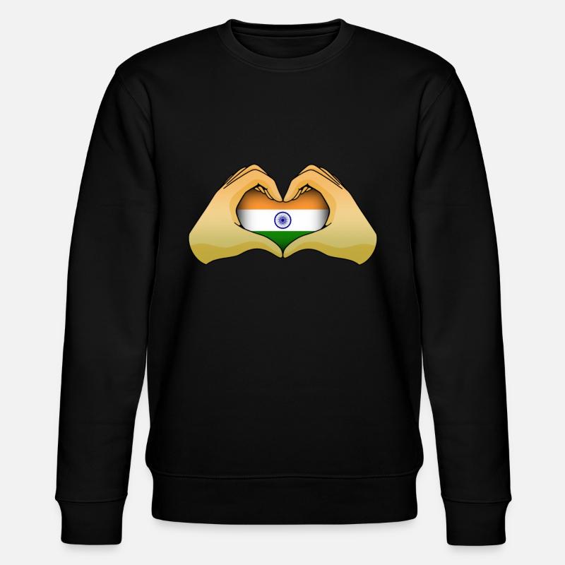 Inde - Sweat bio CHANGER Stanley/Stella Unisexe - noir