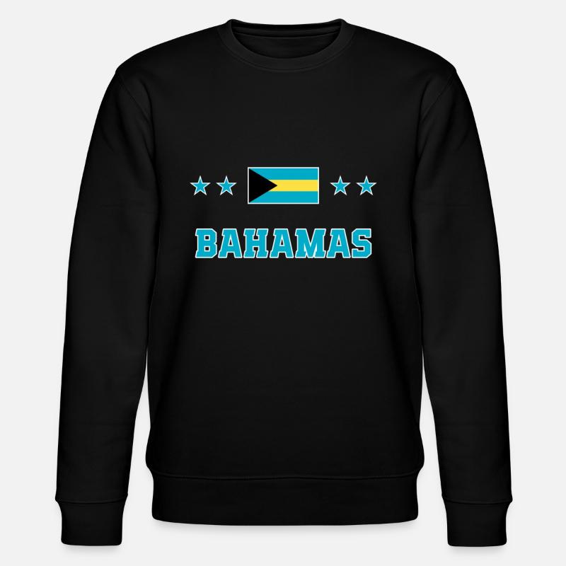 Bahamas - Stanley/Stella Unisex Bio-Sweatshirt CHANGER  - Schwarz