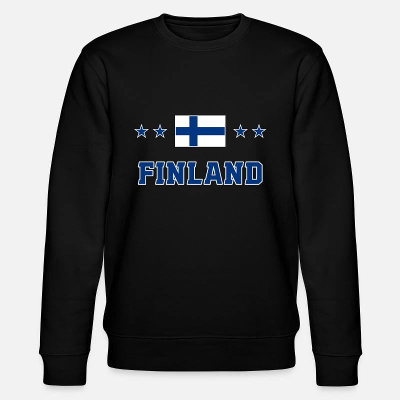 Finlande - Sweat bio CHANGER Stanley/Stella Unisexe - noir