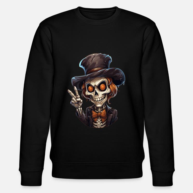 Parties, Sweets - Stanley/Stella CHANGER Unisex Organic Sweatshirt - black
