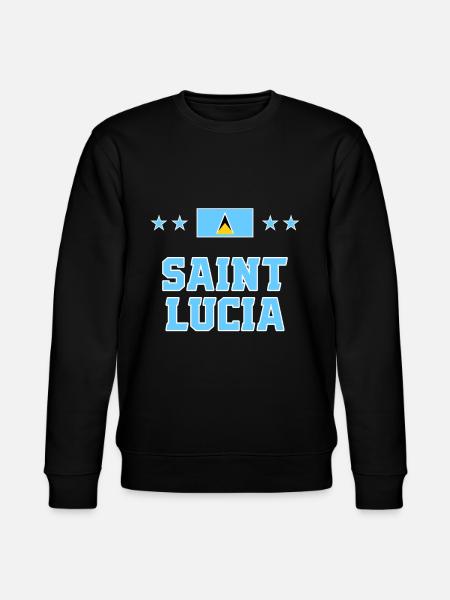 Sainte-Lucie - Sweat bio CHANGER Stanley/Stella Unisexe - noir
