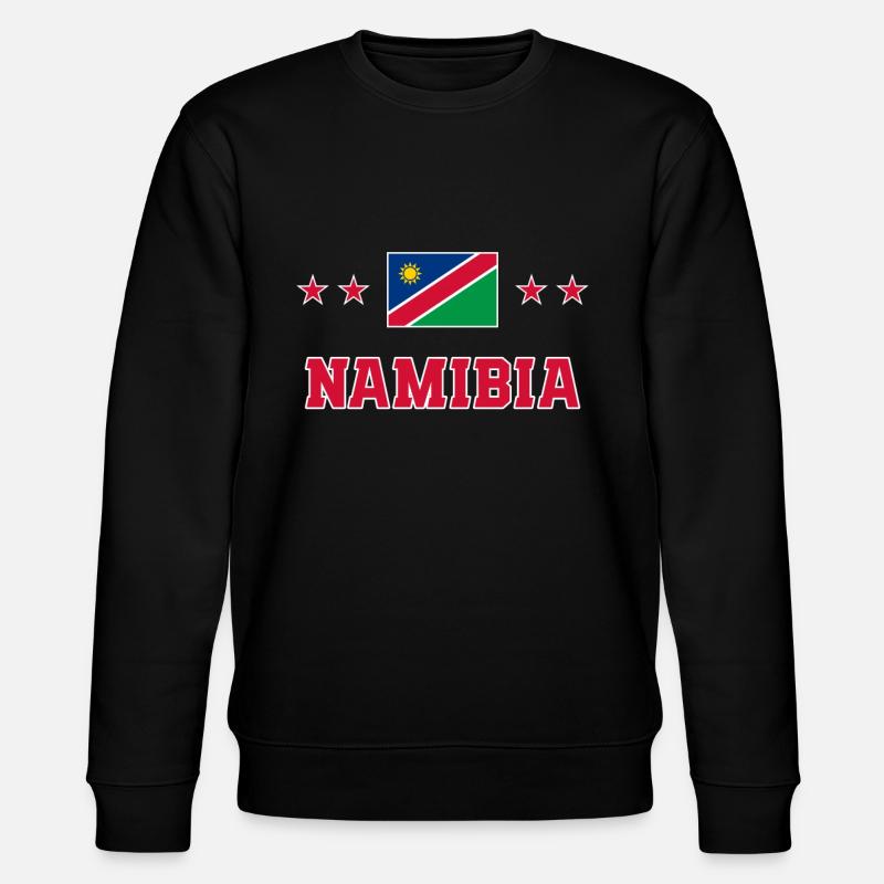 Namibia - Stanley/Stella CHANGER Unisex Organic Sweatshirt - black