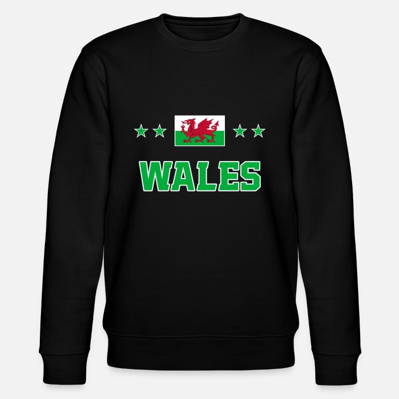 Pays de Galles - Sweat bio CHANGER Stanley/Stella Unisexe - noir
