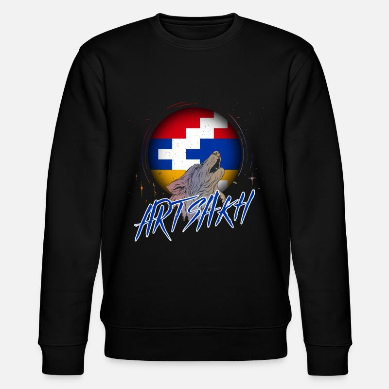 Arzach - Stanley/Stella Unisex Bio-Sweatshirt CHANGER  - Schwarz