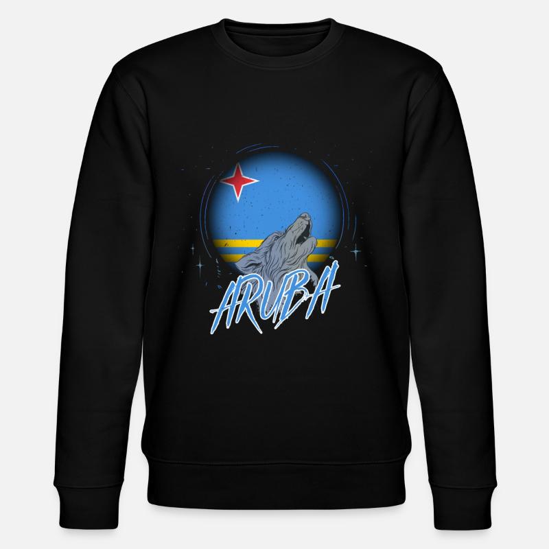 Aruba - Sweat bio CHANGER Stanley/Stella Unisexe - noir