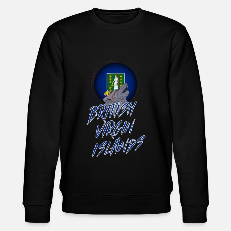 Îles Vierges britanniques - Sweat bio CHANGER Stanley/Stella Unisexe - noir