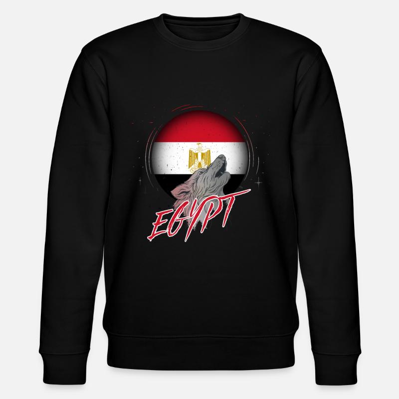 Ägypten - Stanley/Stella Unisex Bio-Sweatshirt CHANGER - Schwarz