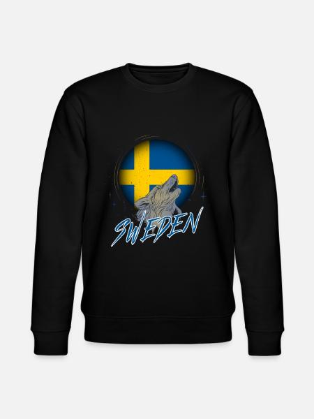 Sweden - Stanley/Stella CHANGER Unisex Organic Sweatshirt - black
