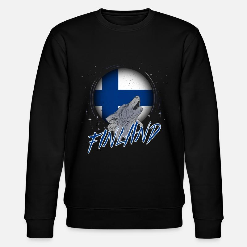 Finlande - Sweat bio CHANGER Stanley/Stella Unisexe - noir
