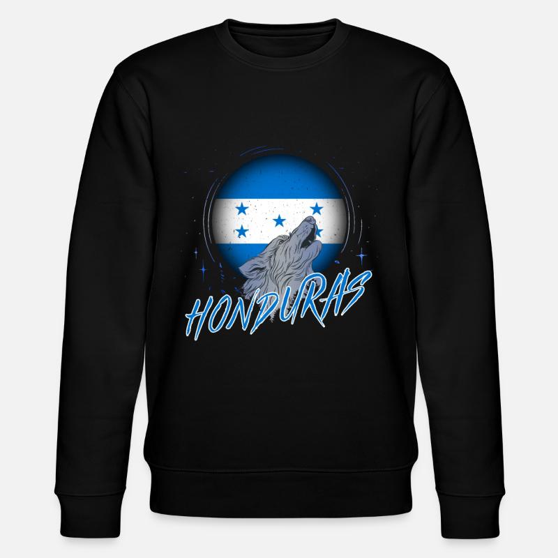 Honduras - Stanley/Stella Unisex Bio-Sweatshirt CHANGER  - Schwarz
