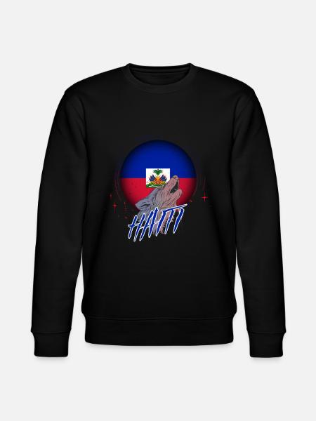 Haiti - Stanley/Stella CHANGER Unisex Organic Sweatshirt - black