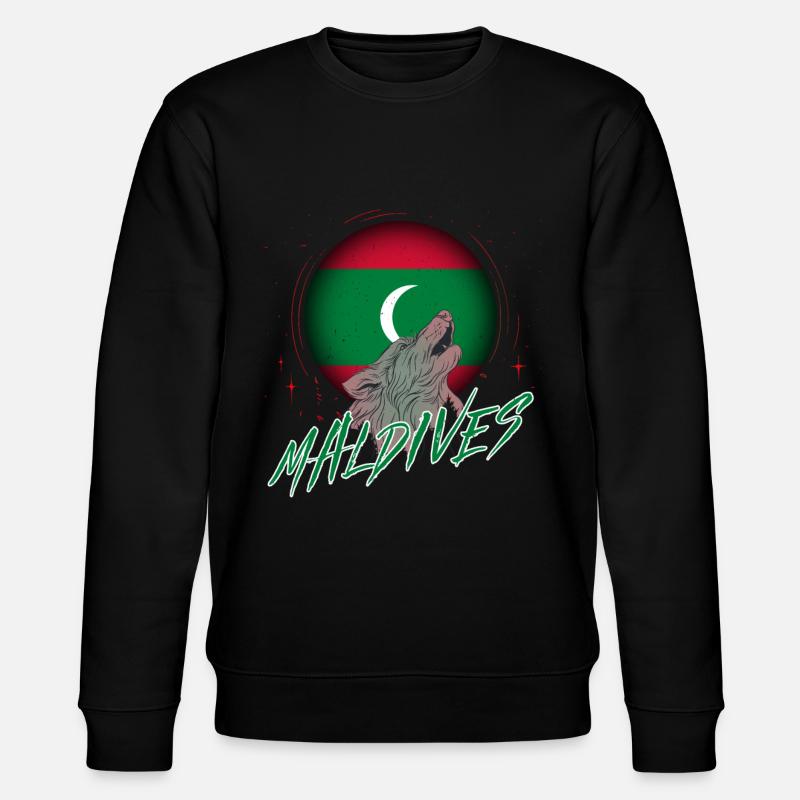 Maldives - Sweat bio CHANGER Stanley/Stella Unisexe - noir