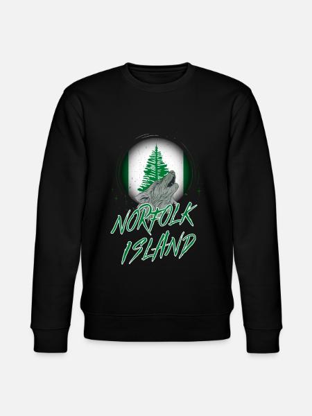 Norfolk Island - Stanley/Stella CHANGER Unisex Organic Sweatshirt - black