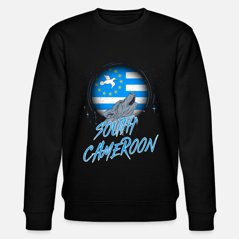 Sud Cameroun - Sweat bio CHANGER Stanley/Stella Unisexe - noir