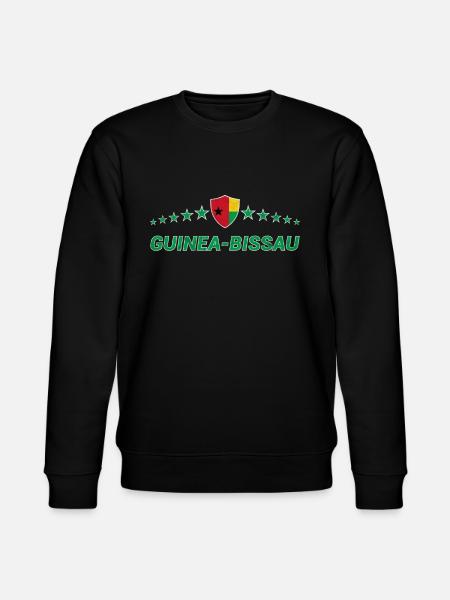 Guinea-Bissau - Stanley/Stella Unisex Bio-Sweatshirt CHANGER  - Schwarz