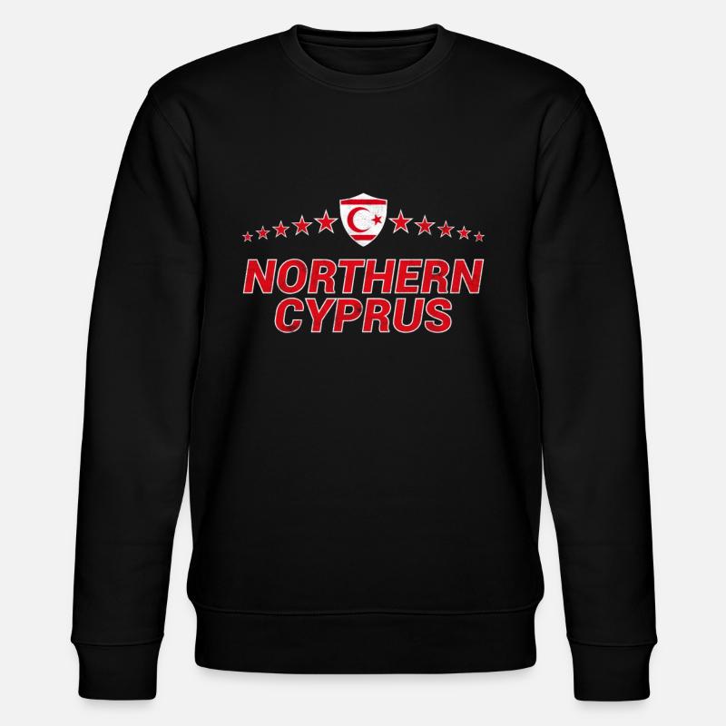 Chypre du Nord - Sweat bio CHANGER Stanley/Stella Unisexe - noir