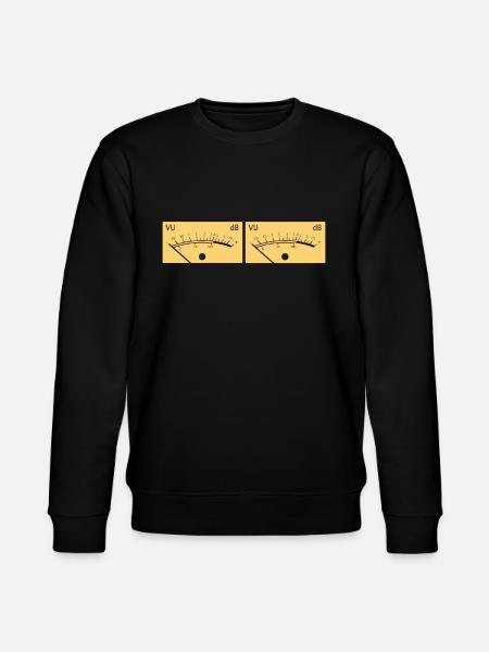 View VU Meter Volume - Stanley/Stella CHANGER Unisex Organic Sweatshirt - black
