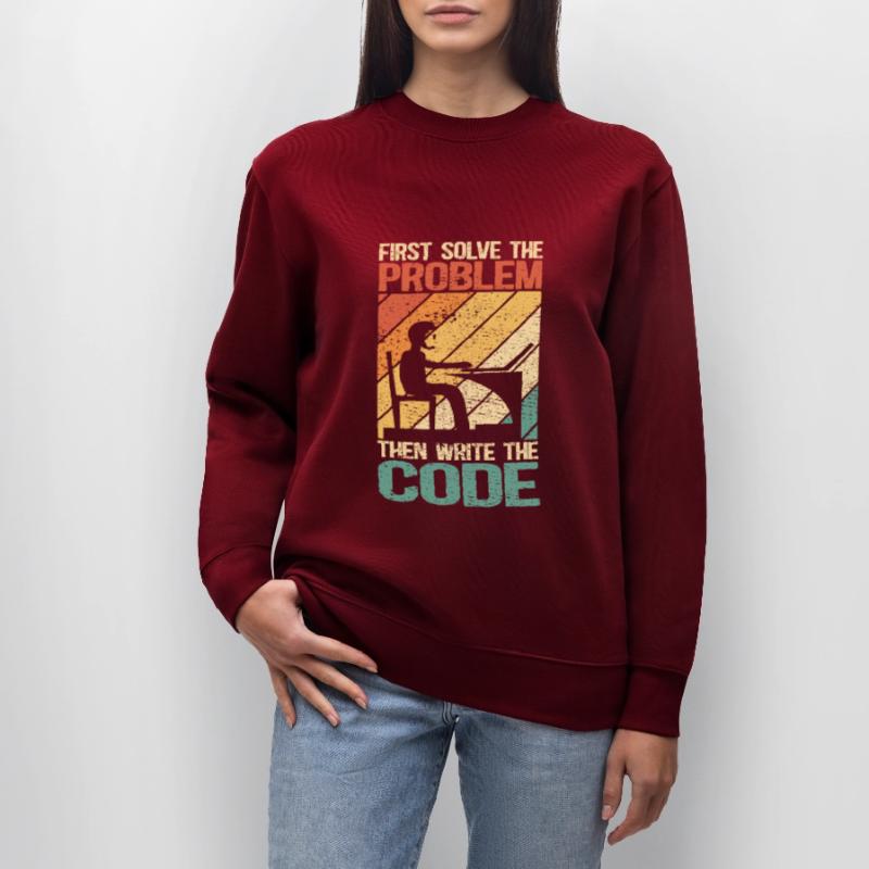 Software Developer Programmer Programming Stanley/Stella CHANGER Unisex Organic Sweatshirt