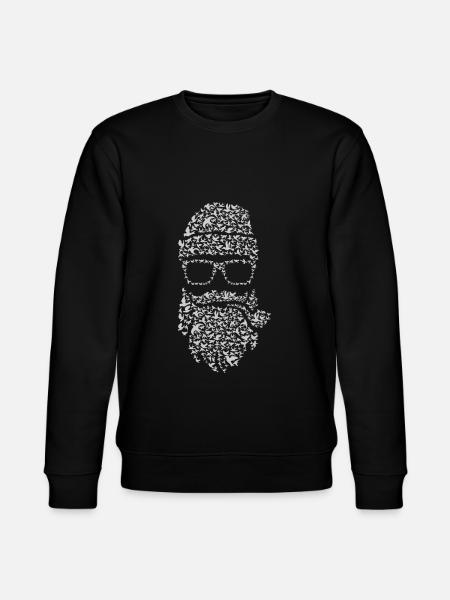 Oiseaux barbe - Sweat bio CHANGER Stanley/Stella Unisexe - noir