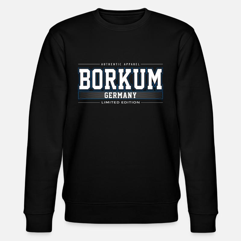 Borkum - Sweat bio CHANGER Stanley/Stella Unisexe - noir