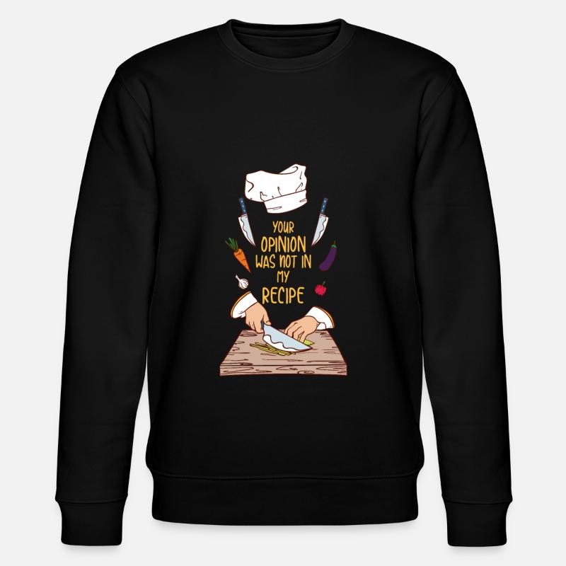 Avis recette chef chef cadeau - Sweat bio CHANGER Stanley/Stella Unisexe - noir