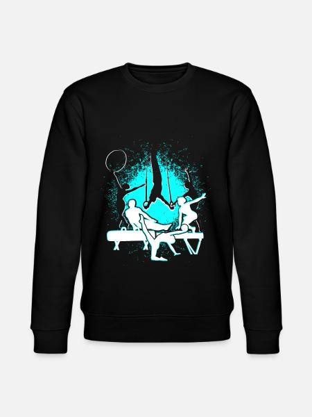 Gym Workout Gymnastics Gymnastics Gymnastics - Stanley/Stella CHANGER Unisex Organic Sweatshirt - black