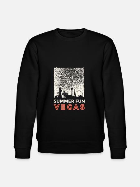 Summer Fun Vegas - Stanley/Stella CHANGER Unisex Organic Sweatshirt - black