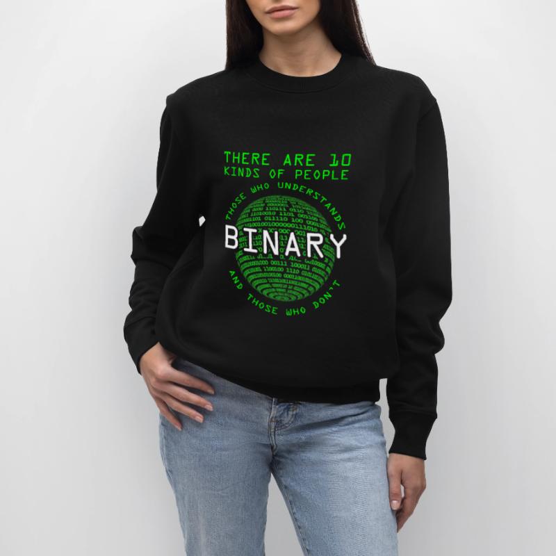 Programmeur Codeur Informaticien Nerd Geek Binary Sweat bio CHANGER Stanley/Stella Unisexe