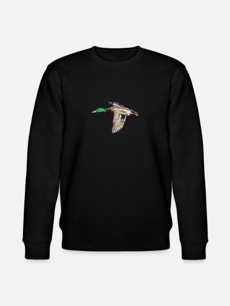Mallard Erpel I - Stanley/Stella CHANGER Unisex Organic Sweatshirt - black