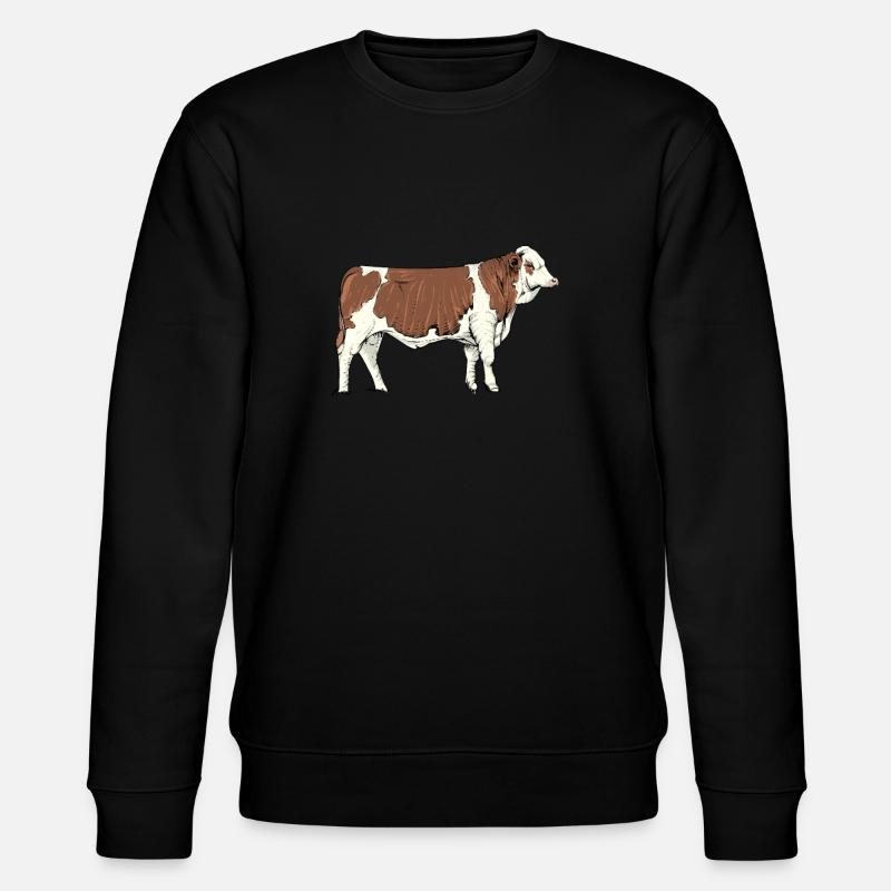 Fleckvieh Ier - Sweat bio CHANGER Stanley/Stella Unisexe - noir