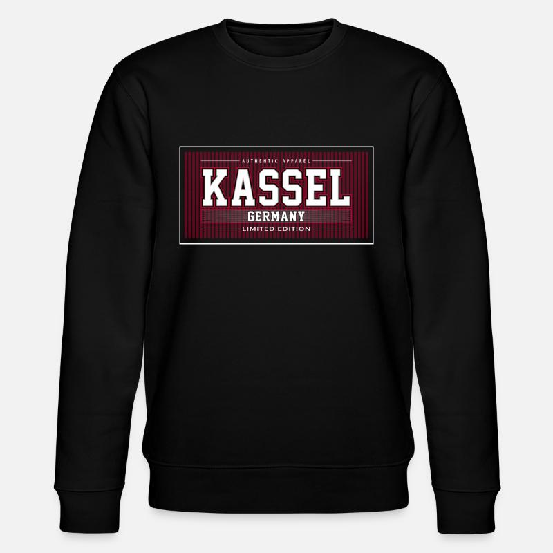 Kassel - Sweat bio CHANGER Stanley/Stella Unisexe - noir