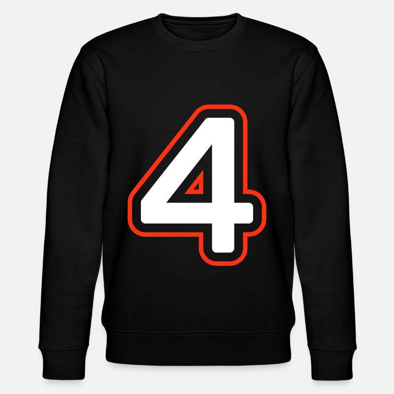 Symbole à 4 chiffres - Sweat bio CHANGER Stanley/Stella Unisexe - noir