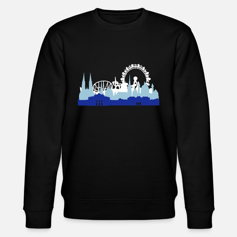 Vienne Skyline - Sweat bio CHANGER Stanley/Stella Unisexe - noir