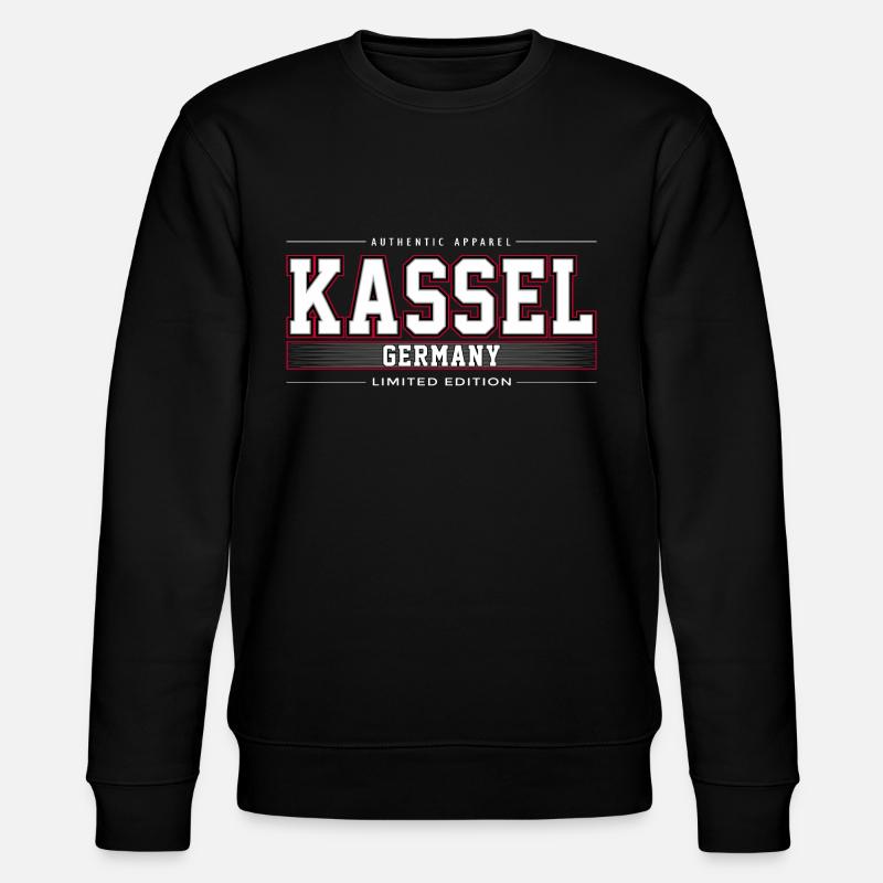 Kassel - Stanley/Stella Unisex Bio-Sweatshirt CHANGER  - Schwarz