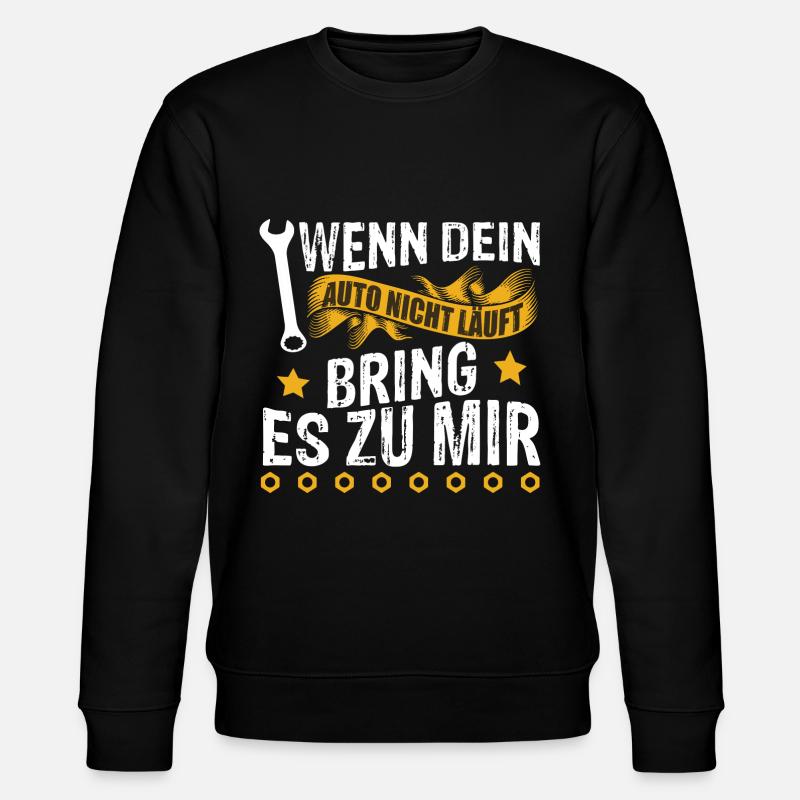 Öl Auto Mechaniker Mechatroniker - Stanley/Stella Unisex Bio-Sweatshirt CHANGER - Schwarz