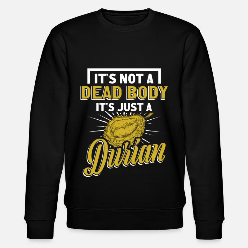 Durian - Stanley/Stella Unisex Bio-Sweatshirt CHANGER  - Schwarz