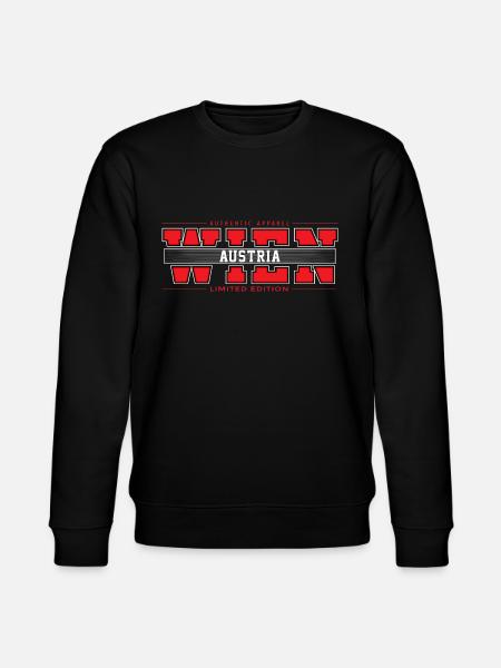 Wien - Stanley/Stella Unisex Bio-Sweatshirt CHANGER - Schwarz