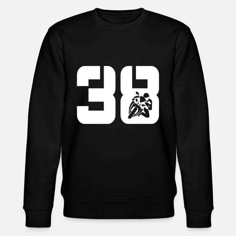 38 Motards moto - Sweat bio CHANGER Stanley/Stella Unisexe - noir