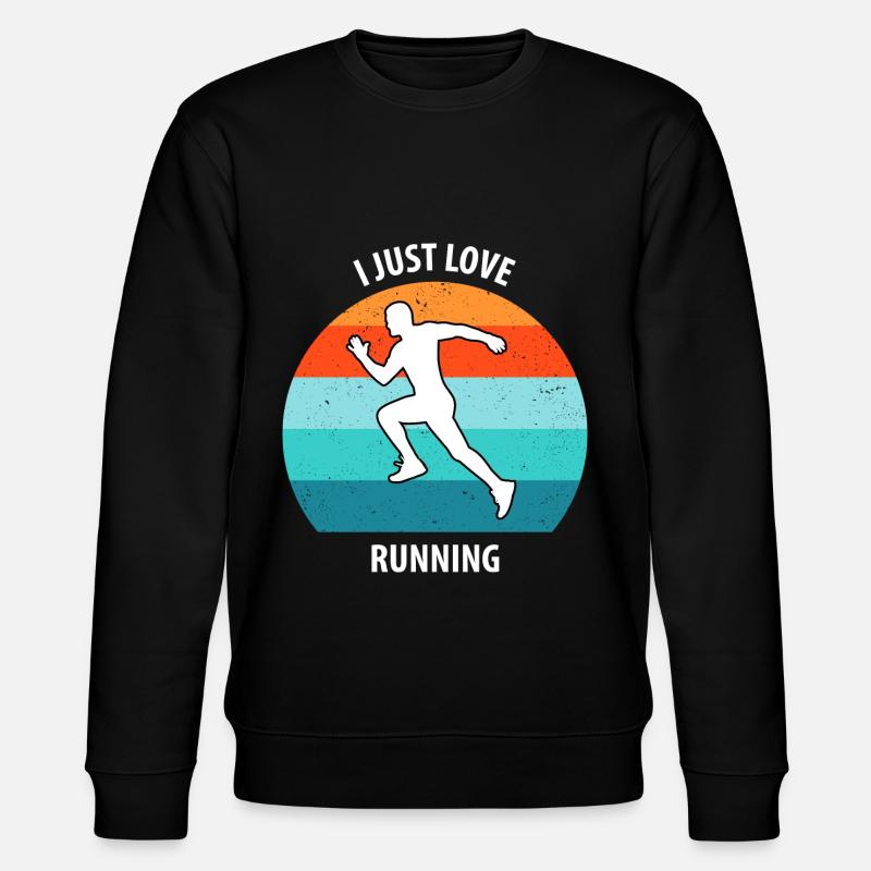 Faire du jogging - Sweat bio CHANGER Stanley/Stella Unisexe - noir