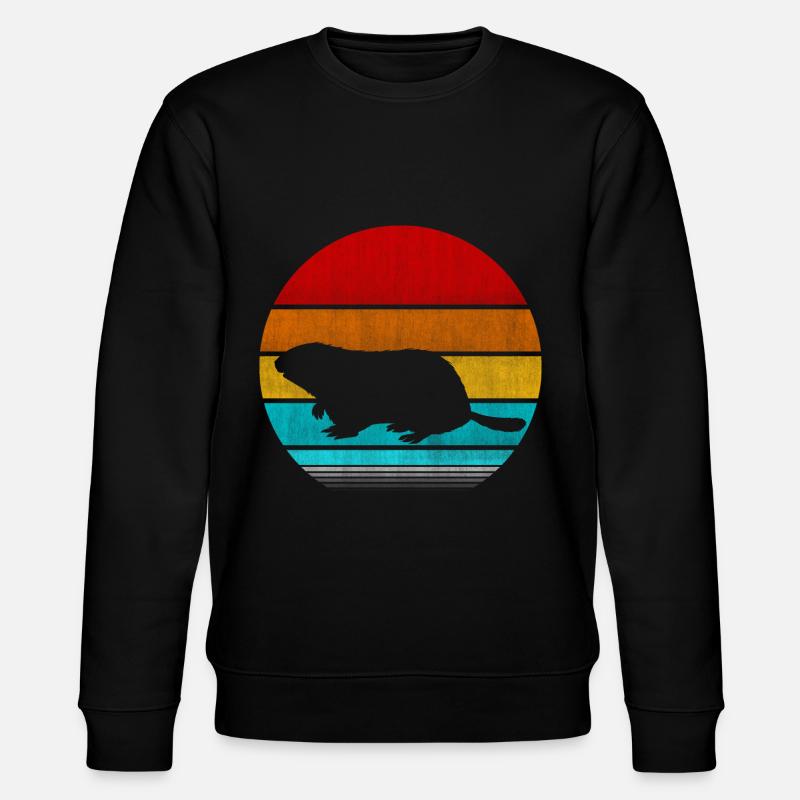 marmotte - Sweat bio CHANGER Stanley/Stella Unisexe - noir