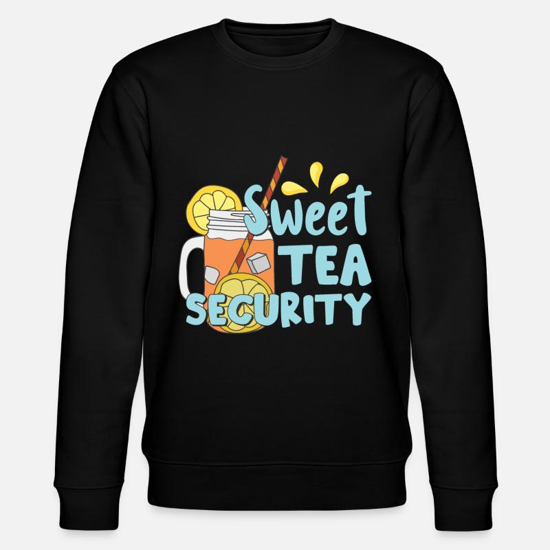 Sweet Tea Securtity - Stanley/Stella CHANGER Unisex Organic Sweatshirt - black